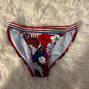 Floral Print Bikini Bottoms